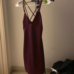Maroon dress